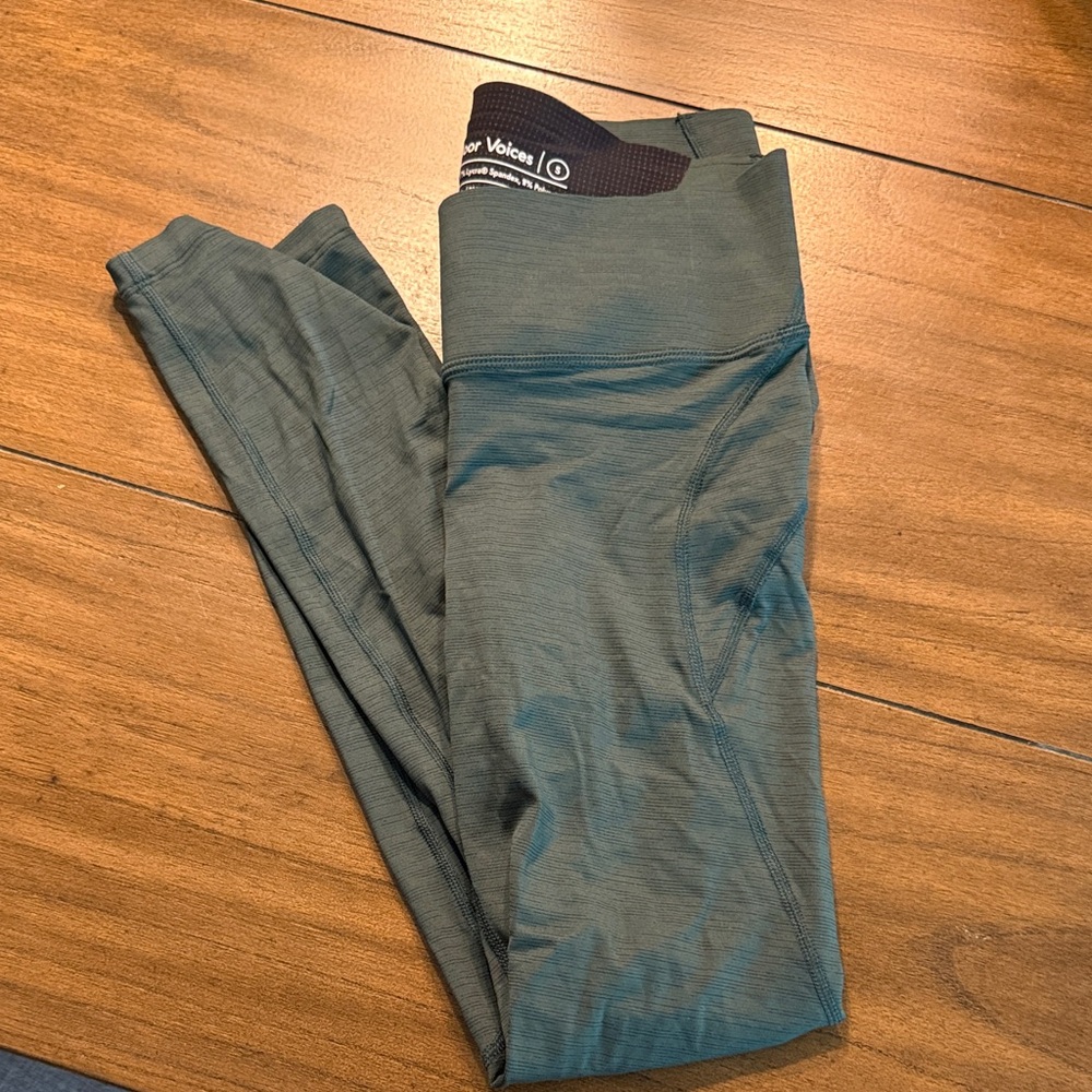 Outdoor Voices Green Performance Leggings